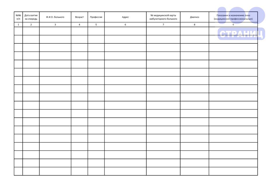 Амбулаторный журнал ветеринария образец заполненный