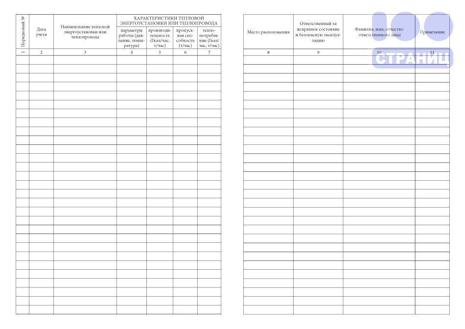 Книга учета тепловых энергоустановок организации Купить в интернет ...